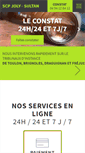 Mobile Screenshot of huissier-hyeres.com